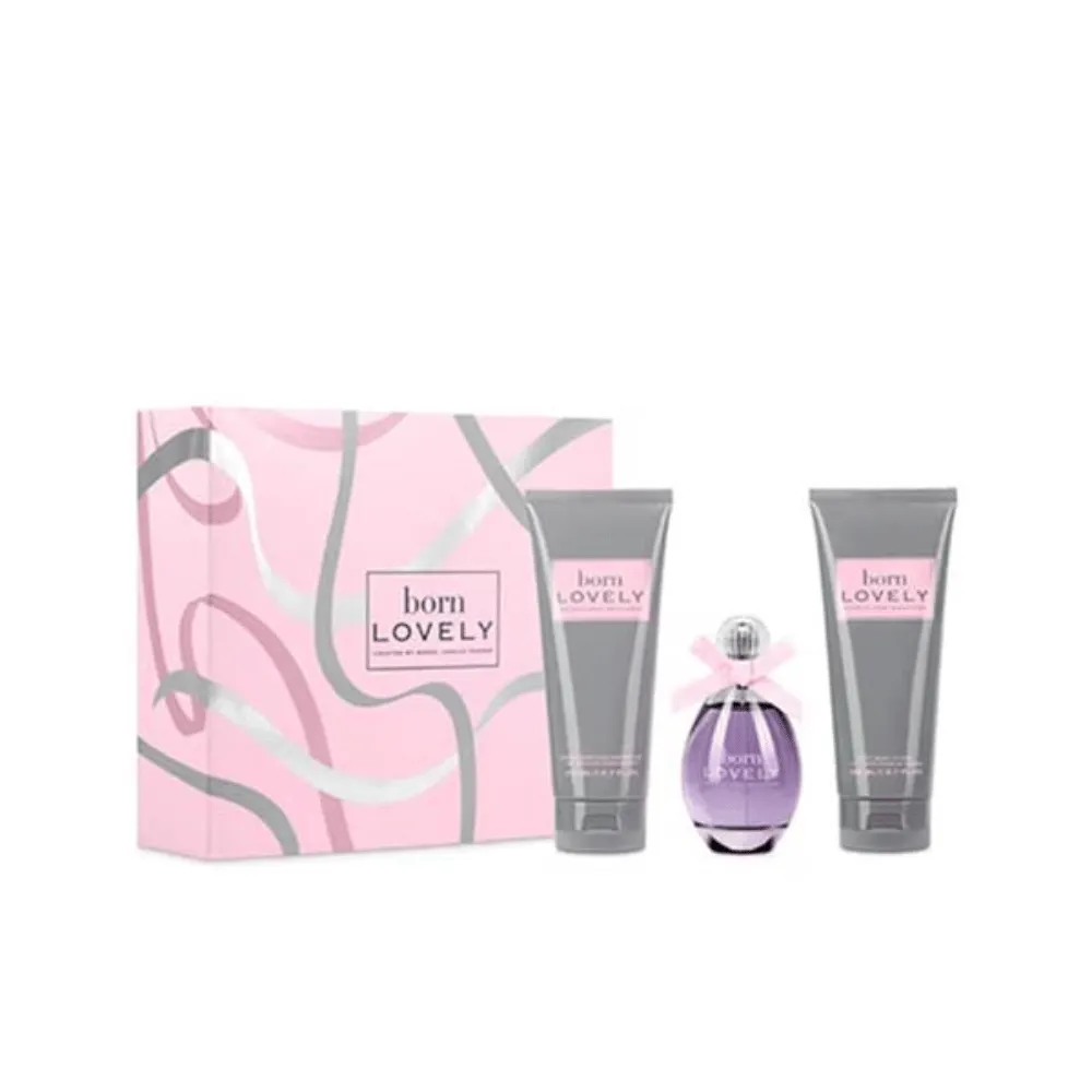 Sarah Jessica Parker Born Lovely 100ml 3pc Gift Set