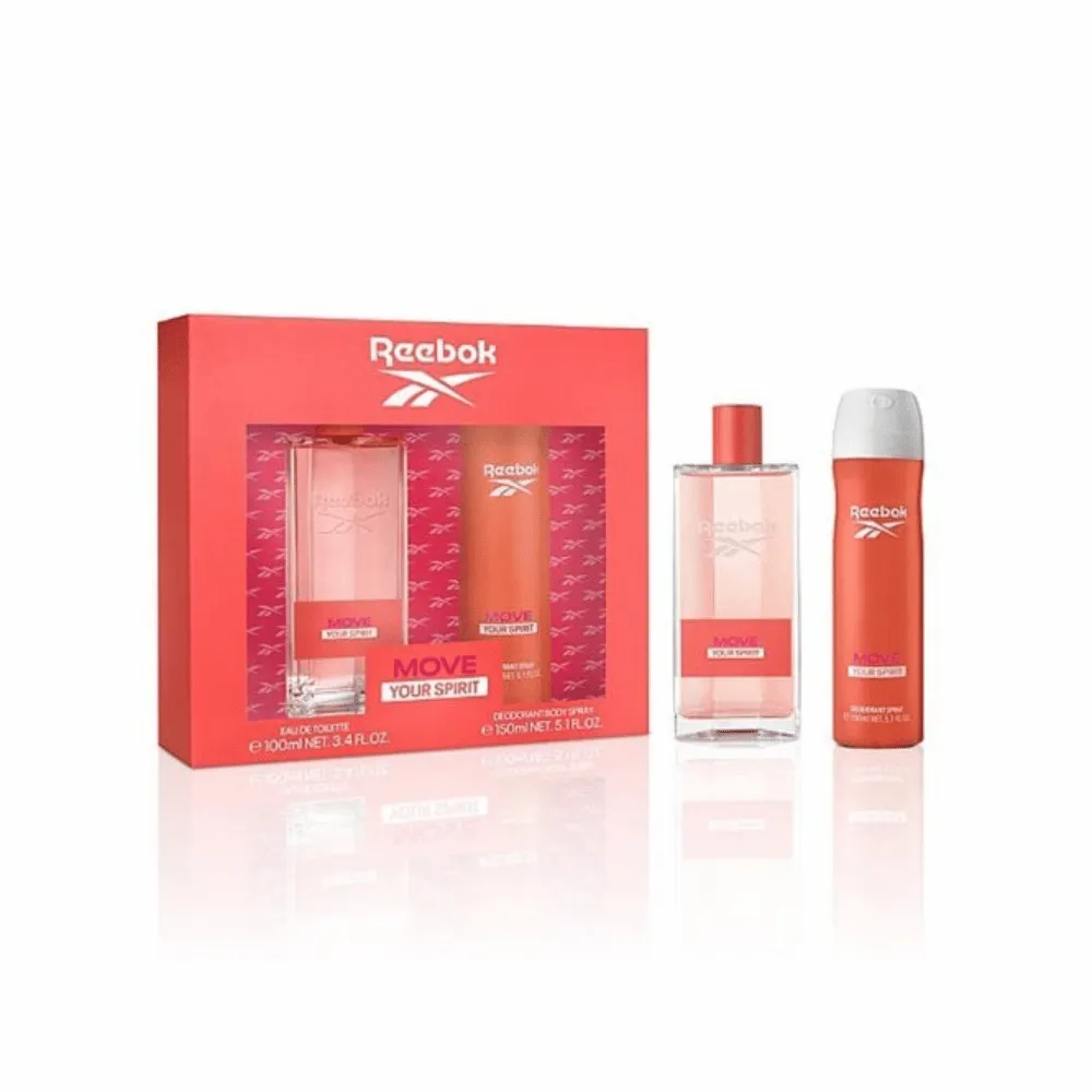 Reebok Move Your Spirit Ladies 100ml 2pc Gift Set