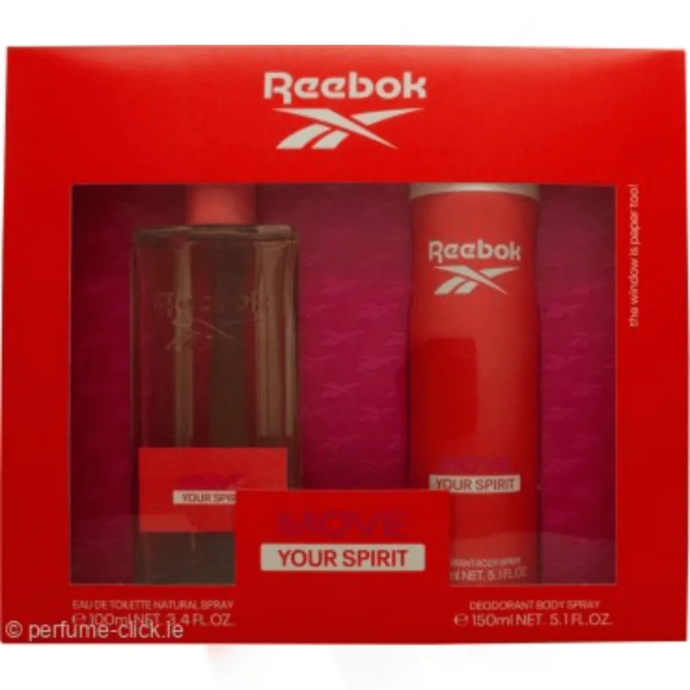 Reebok Move Your Spirit Ladies 100ml 2pc Gift Set - Image 2