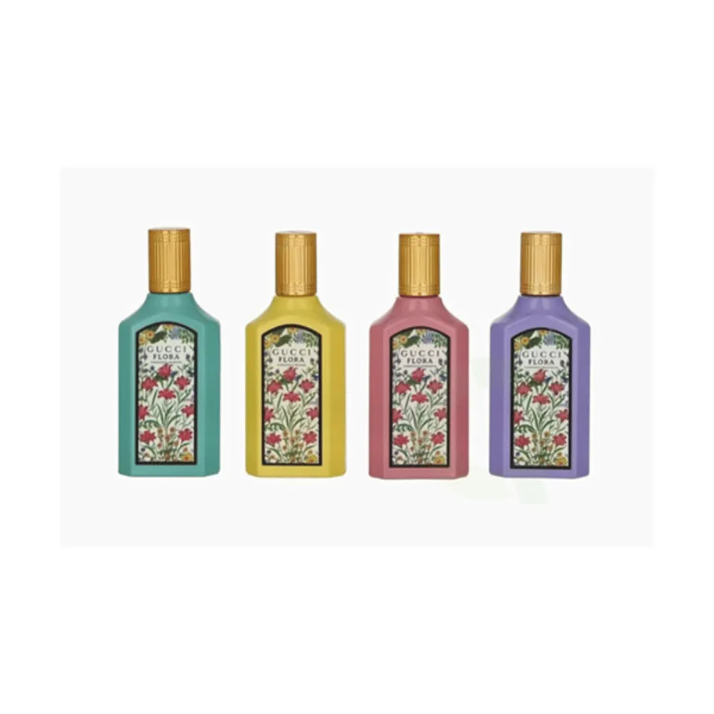 Gucci Flora 4pc Miniature Gift Set5ml Gorgeous Magnolia Edp, 5ml Gorgeous Orchid Edp, 5ml Gorgeous Jasmine Edp, 5ml Gorgeous Gardenia Edp - Image 2