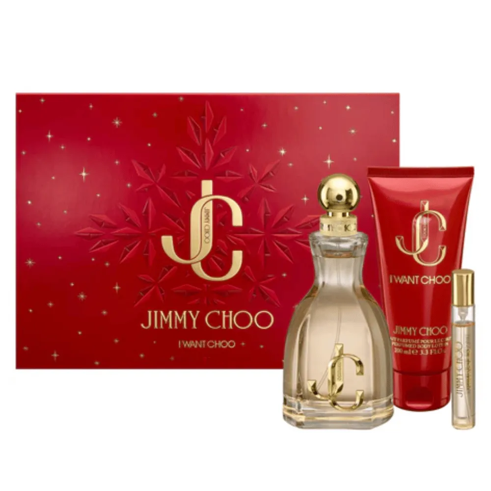 Jimmy Choo I Want Choo 100ml 3pc Gift Set