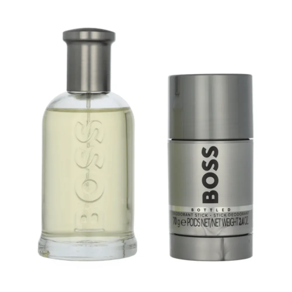 Boss Bottled (Grey) 100ml 2pc Gift Set100ml Edt Spr, 75ml Deodorant Stick - Image 2