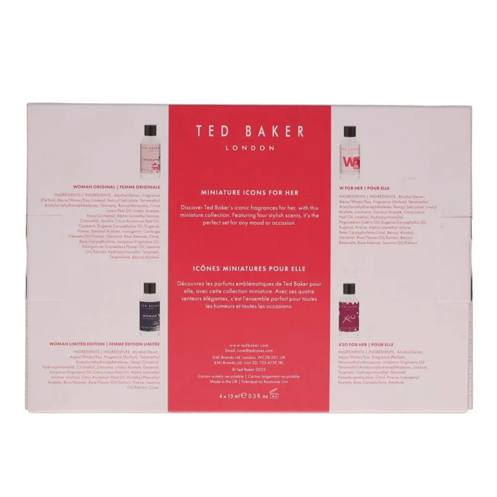 Ted Baker Ladies 15ml 4pc Gift Set - Image 4