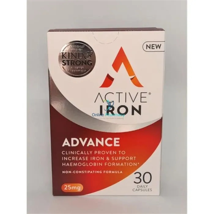 Active Iron Advance - 30 Capsules - Image 4