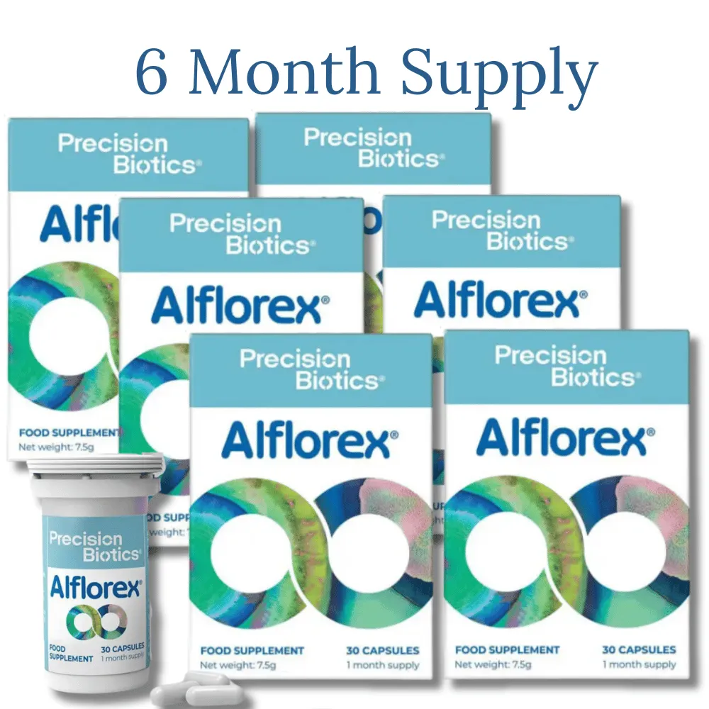 Alflorex Probiotic Capsules 6 Month Supply - 6 x 30 Pack
