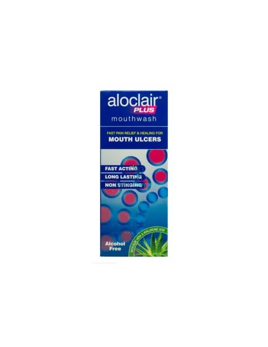 Aloclair Plus Mouthwash for Mouth Ulcers - 120ml