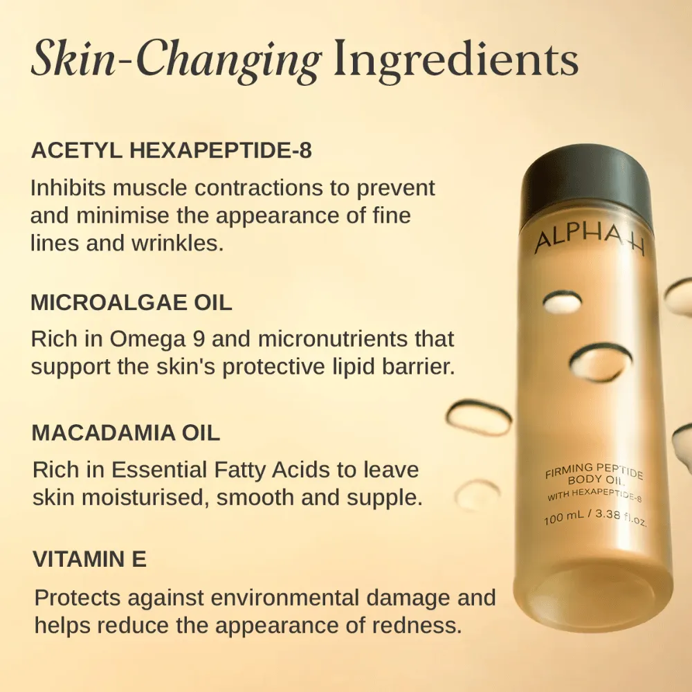 Alpha-H Firming Peptide Body Oil 100ml - Image 5