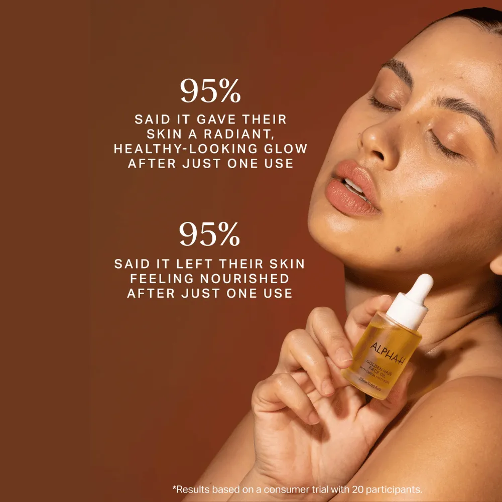 Alpha-H Golden Haze Face Oil 25ml - Image 5