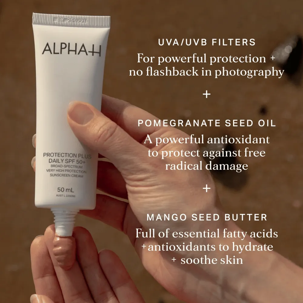 Alpha-H Protection Plus Daily Moisturiser SPF 50+/ 50ml - Image 4