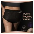 Always Discreet Boutique Black Pants Medium - 9 Pack - Image 3