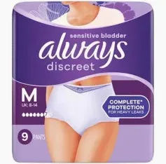 Always Discreet Pant Plus Medium - 9 Pack