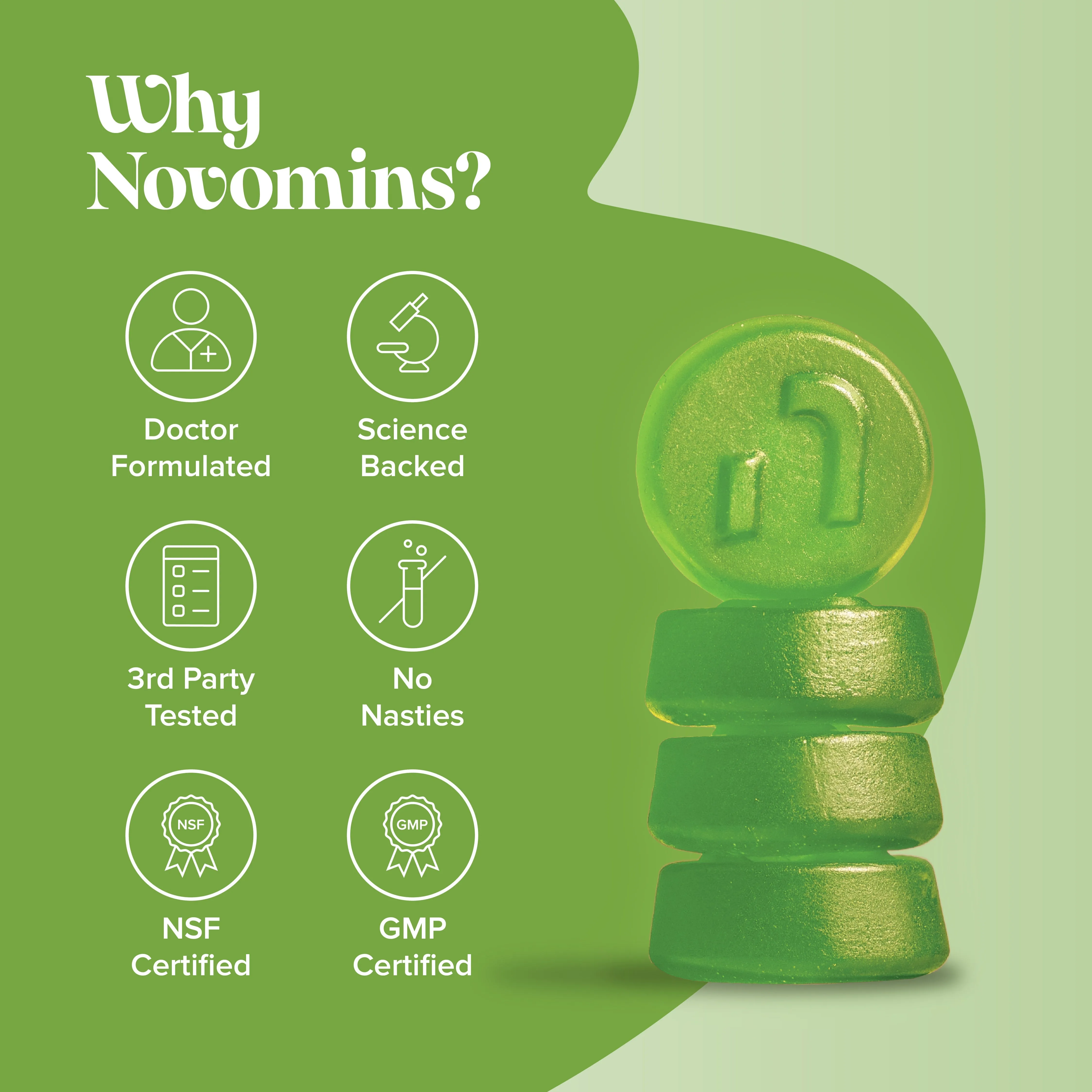Novomins Apple Cider Vinegar Gummies - Image 7