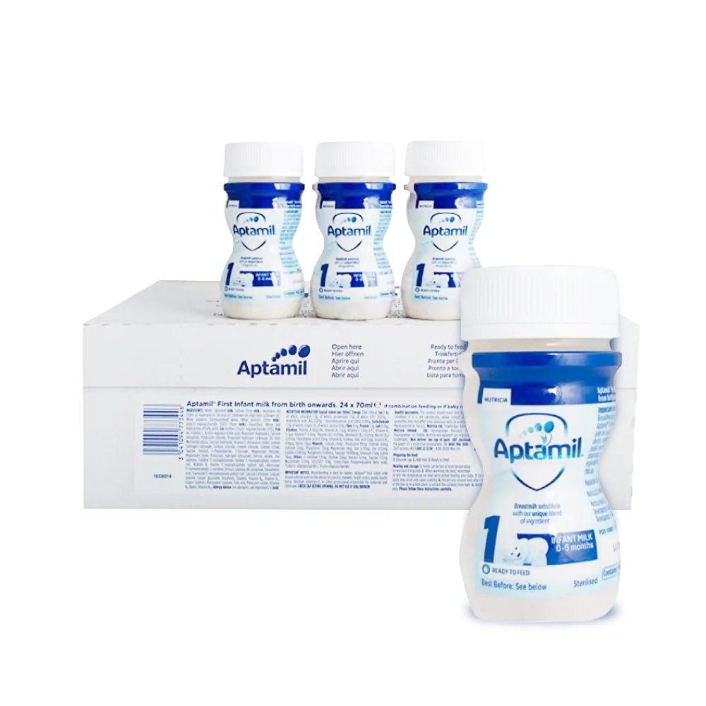 Aptamil First Milk 0-12 Months - 24 x 70ml - Image 2