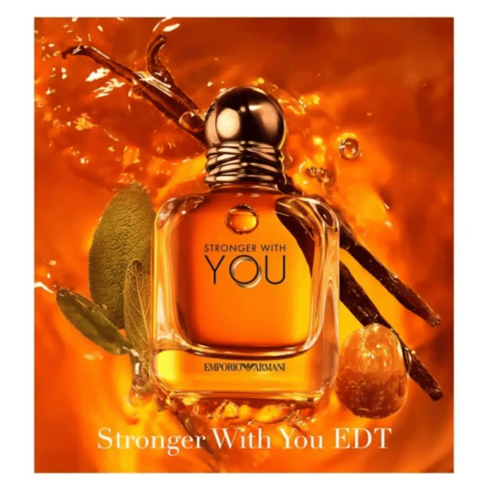 Armani Stronger With You Mens 50ml Edt Spray - Image 2