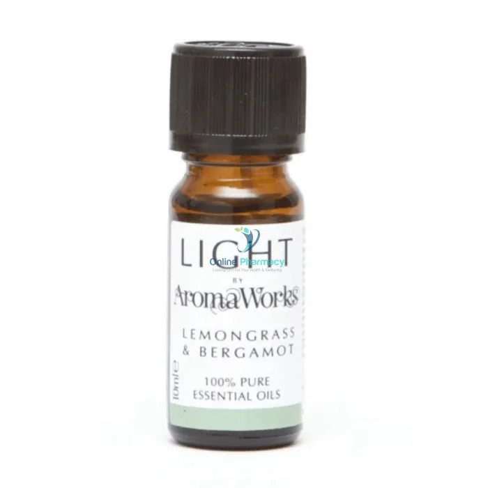 AromaWorks Lemongrass & Bergamot Essential Oil 10ml