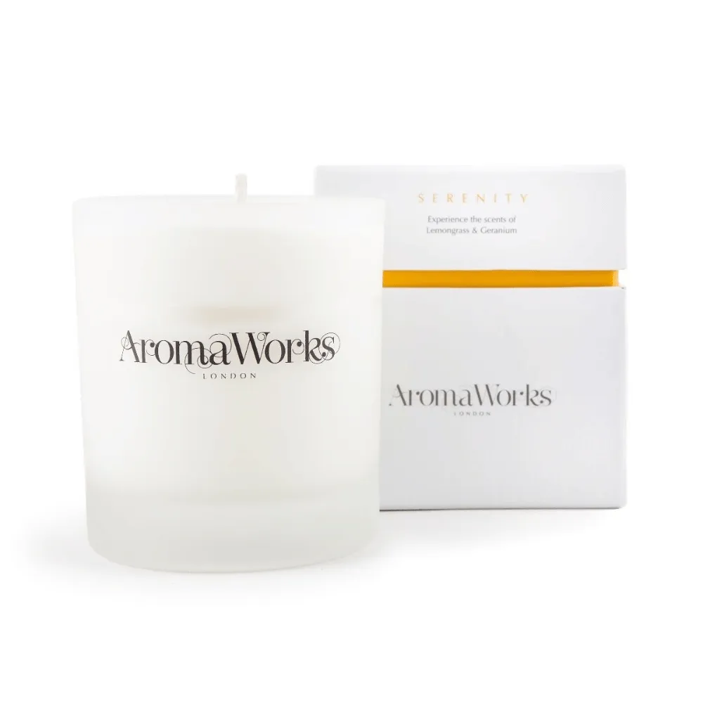AromaWorks Serenity Candle 30cl Medium