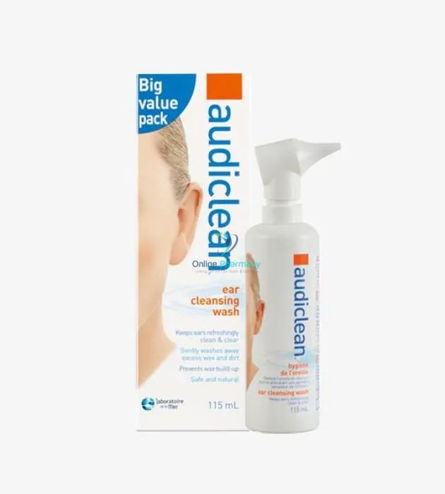 Audiclean Ear Cleansing Wash - 115ml