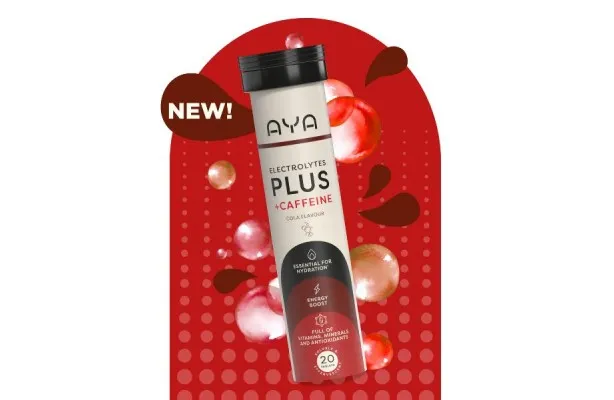 AYA Electrolyte Cola + Caffeine - 20 Pack