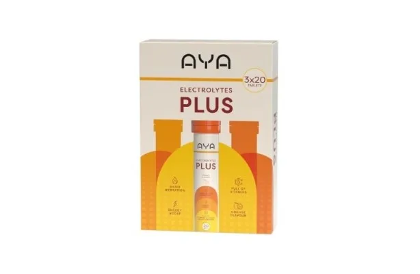AYA Electrolyte Orange Triple Pack - 3 x 20 Pack