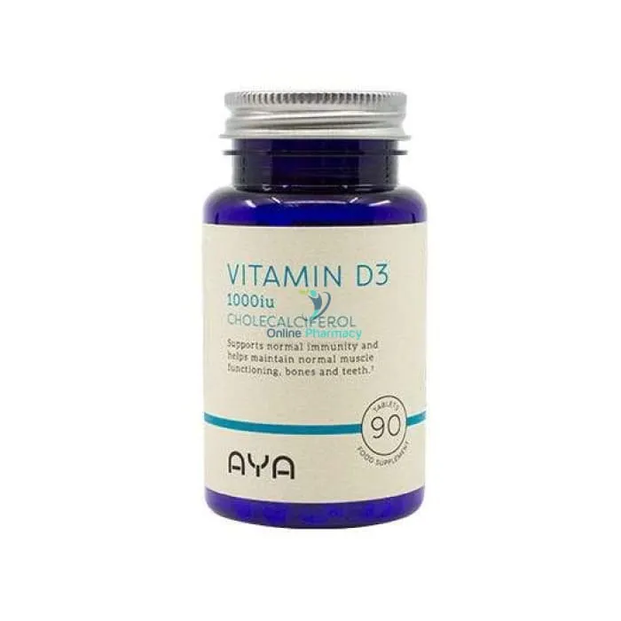 AYA Vitamin D3 1000iu - 90 Tabs