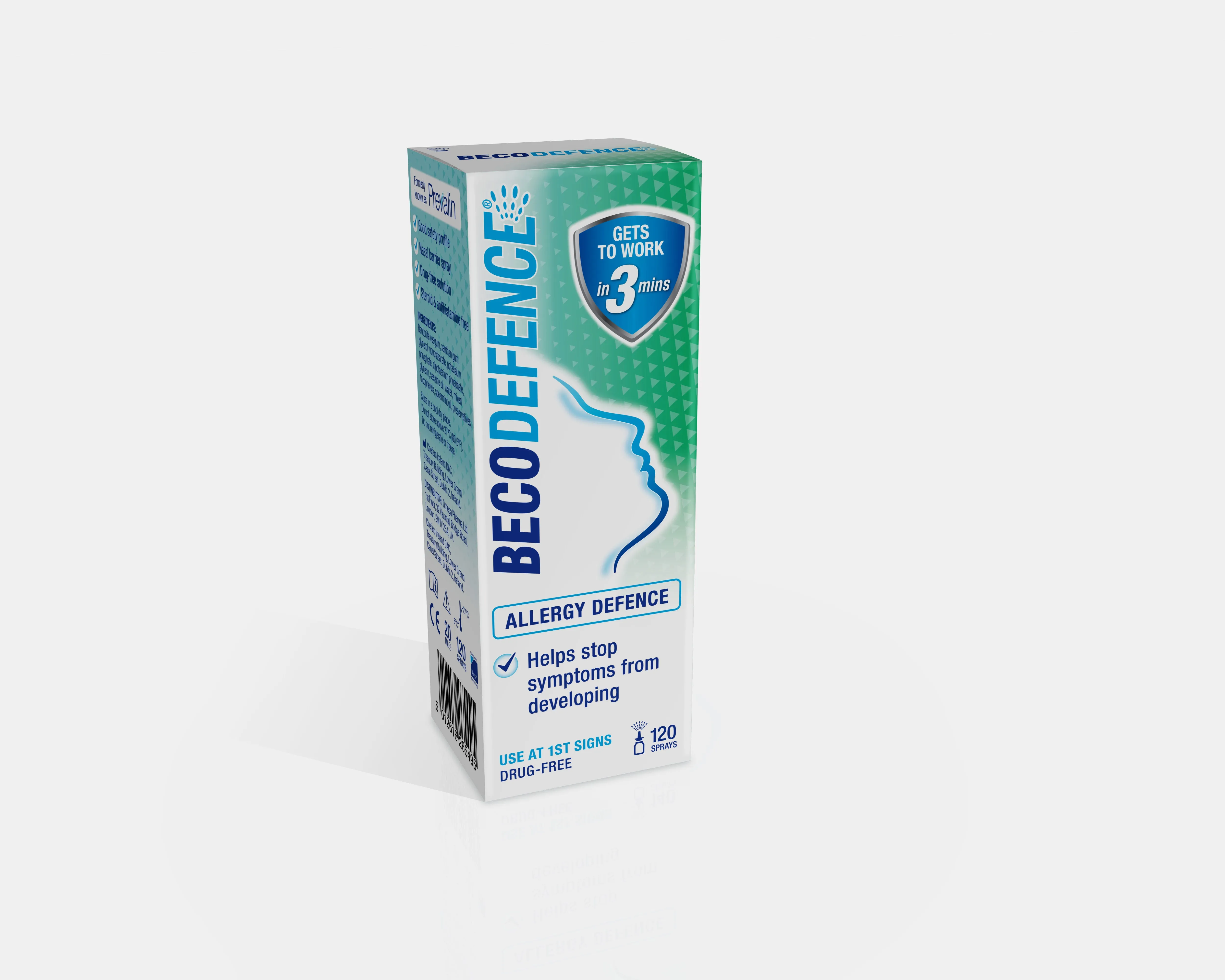 Becodefense Allergy Adult Nasal Spray 20ml (Expiry 30/06/26)