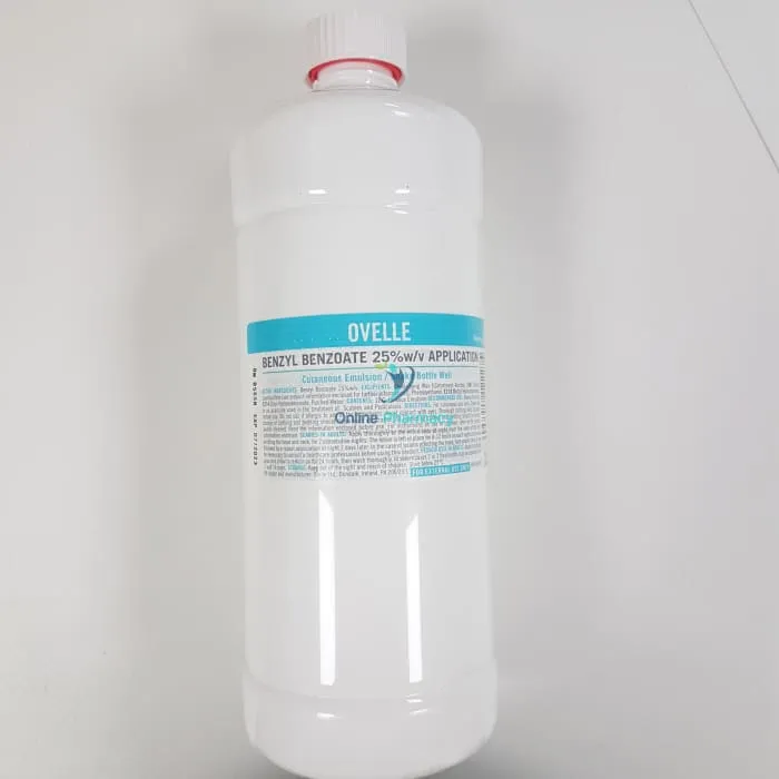 Benzyl Benzoate Emulsion - 1 Litre (Plastic Bottle)
