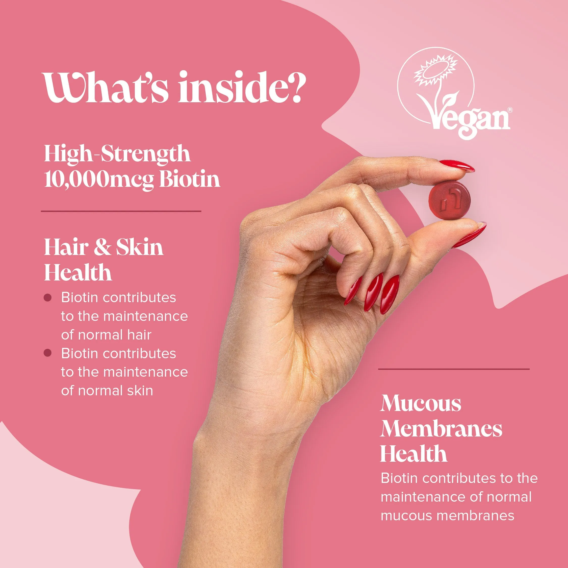 Novomins Biotin Gummies - 60 Pack - Image 4