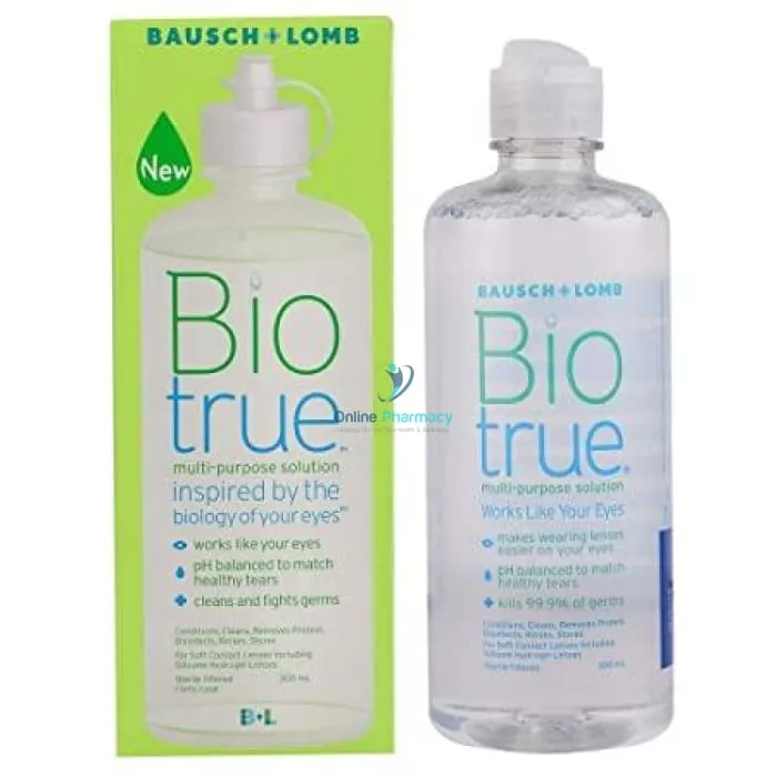 Biotrue Contact Lens Solution - 300ml
