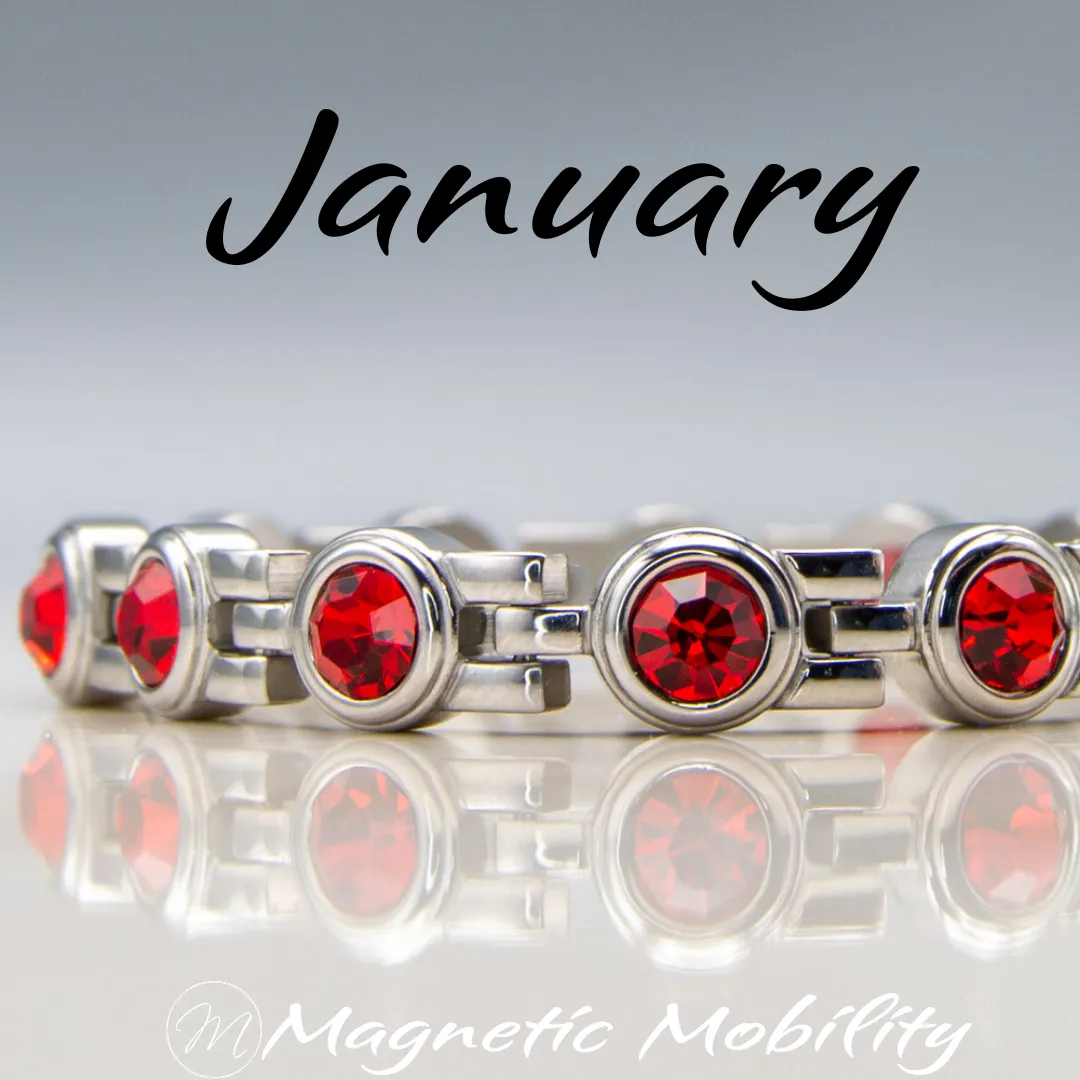 Birthstone Bracelets: 4in1 Magnetic Bracelet 12 styles - Image 3