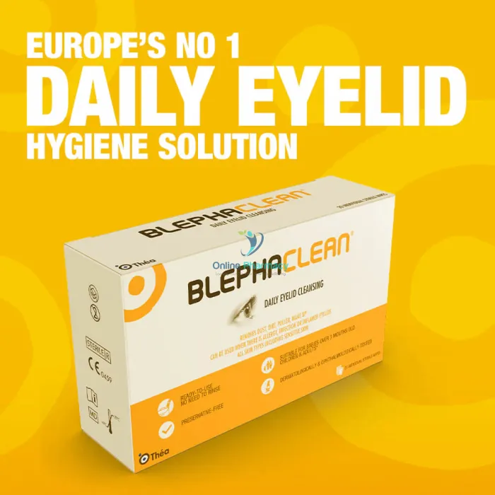 Blephaclean Eyelid Cleansing Wipes 20 Pack - Image 2