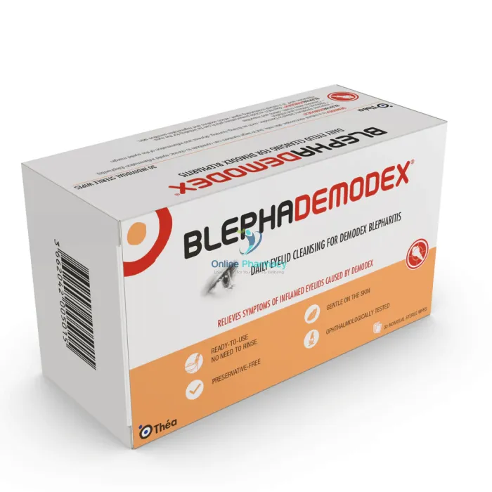 Blephademodex Sterile Wipes - 30 Pack