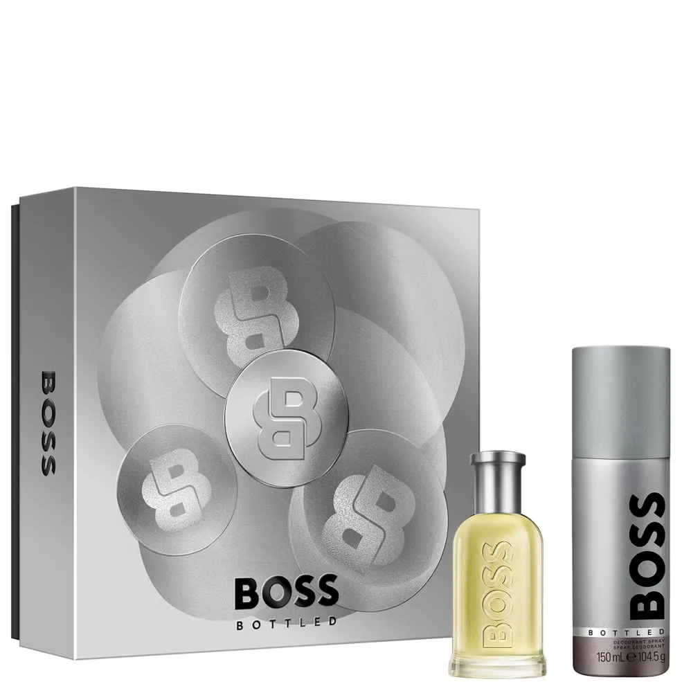 Boss Bottled (Grey) 50ml 2pc Gift Set