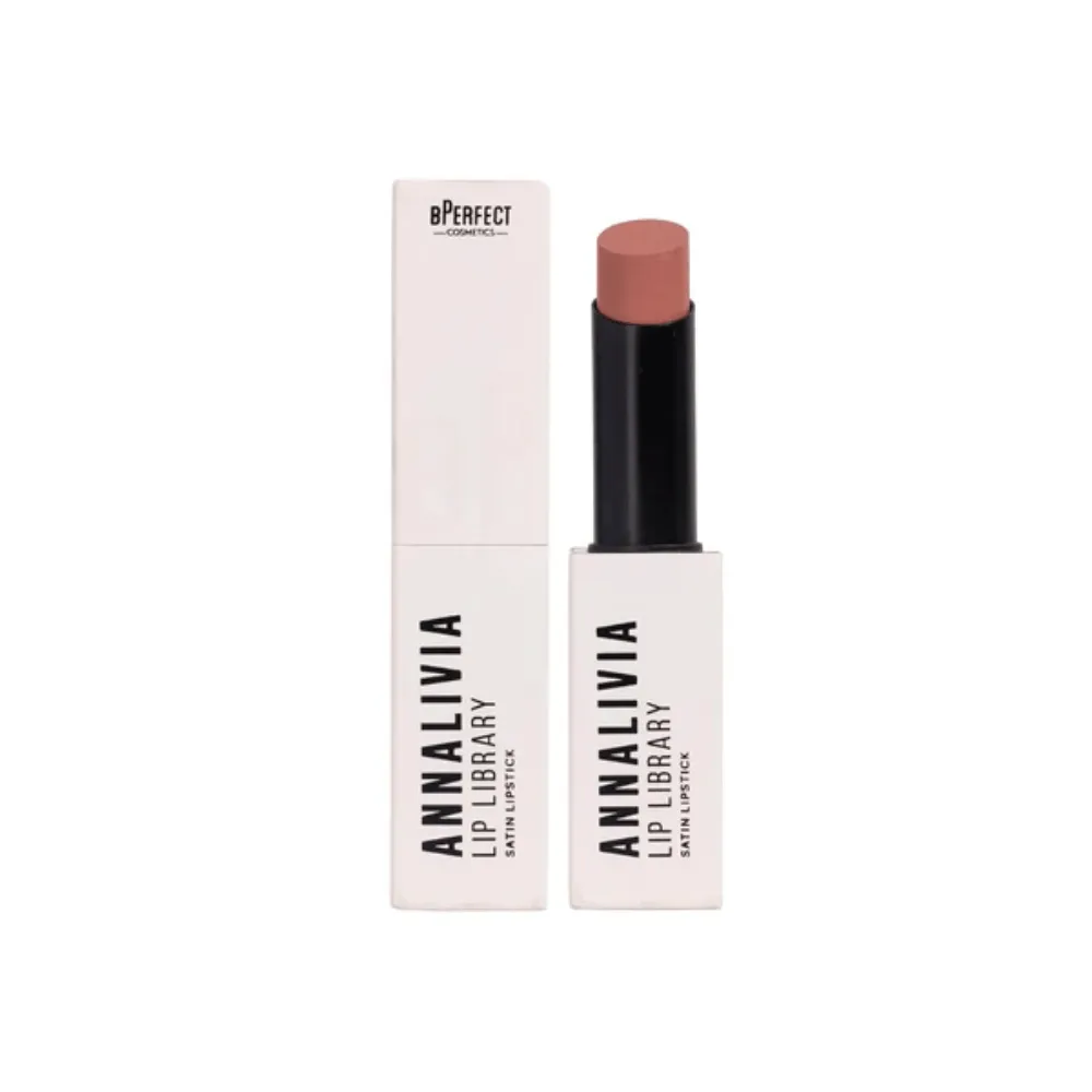 Bperfect Annalivia Lip Library Satin Lipstick
