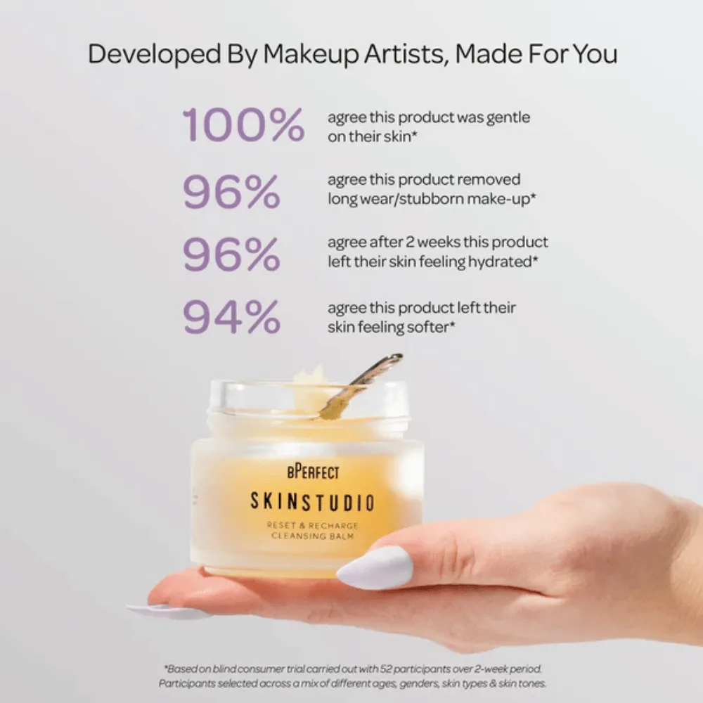 Bperfect Skin Studio Reset & Recharge Cleansing Balm 90g - Image 3