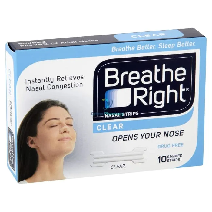 Breathe Right Nose Strips - 10 Pack
