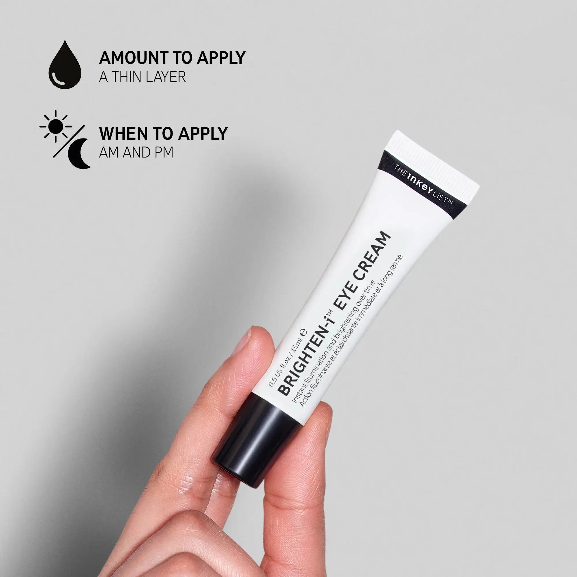 The Inkey List Brightening-i Eye Cream - 15ml - Image 4