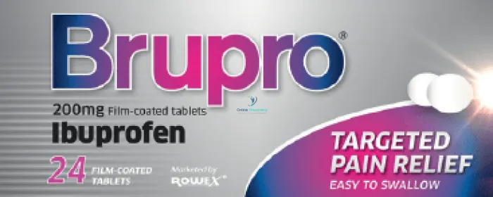 Brupro 200mg Ibuprofen - 12/24/48 Pack