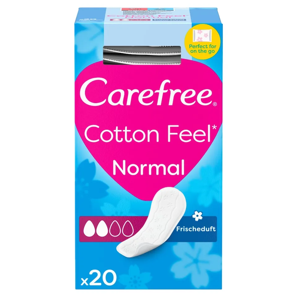 Carefree Cotton Fresh Scent Liners - 20 Pack