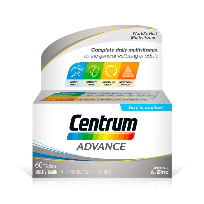 Centrum Advance Multivitamins - 30/60 Tablets - Image 2