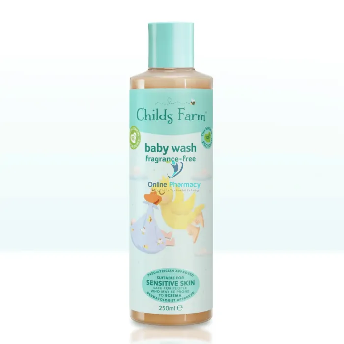 Childs Farm Fragrance Free Baby Wash - 250ml