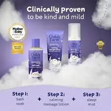 Childs Farm Slumber Calming Lotion Lavender & Moon Milk Scent - 150ml - Image 3