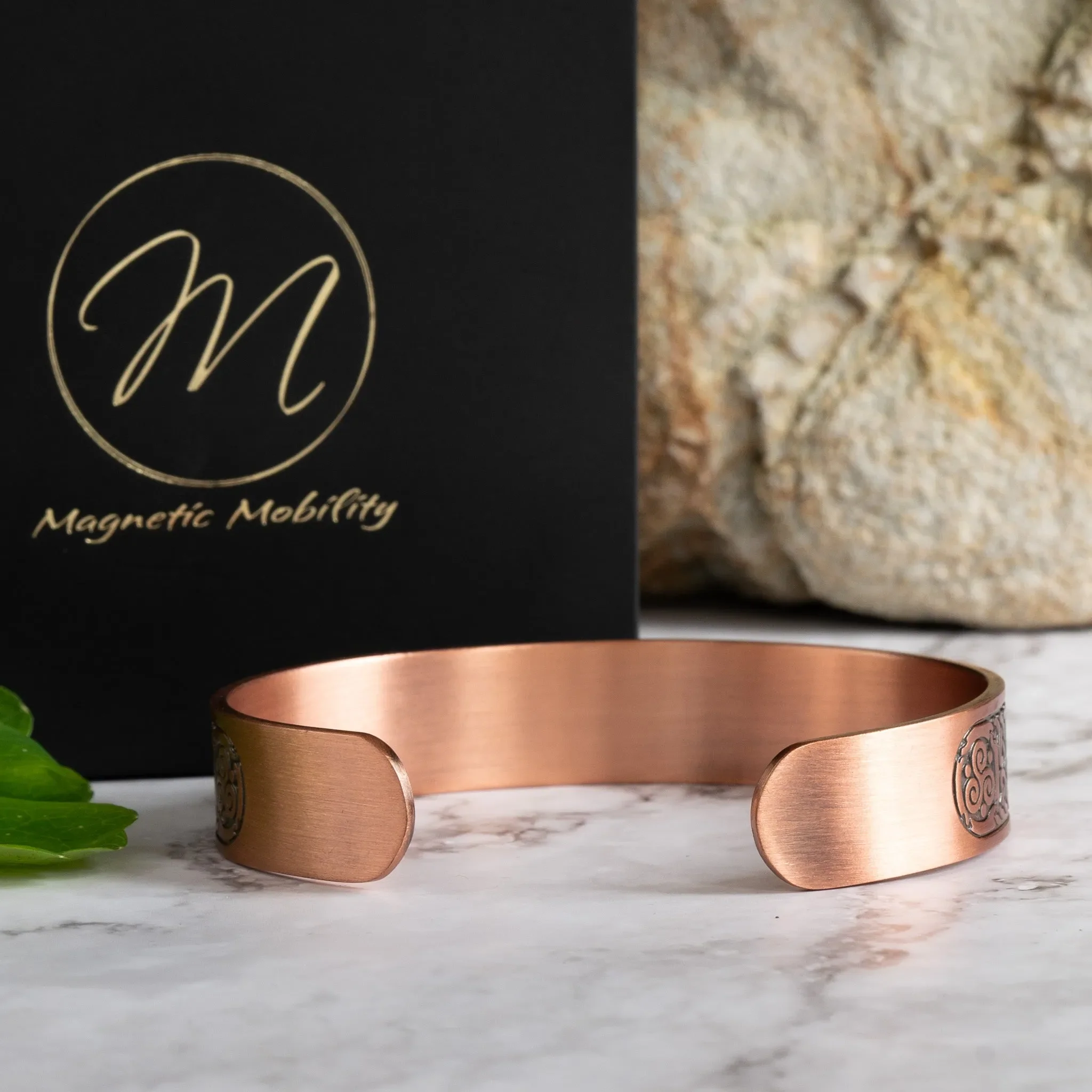 Claddagh Copper Bracelet - Image 4