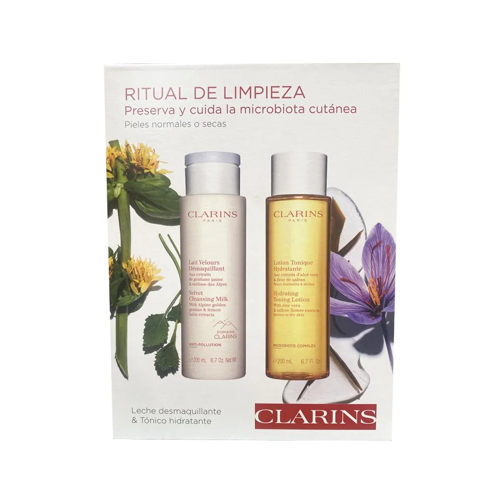 Clarins Cleansing Rituals Duo For Normal/Dry Skin