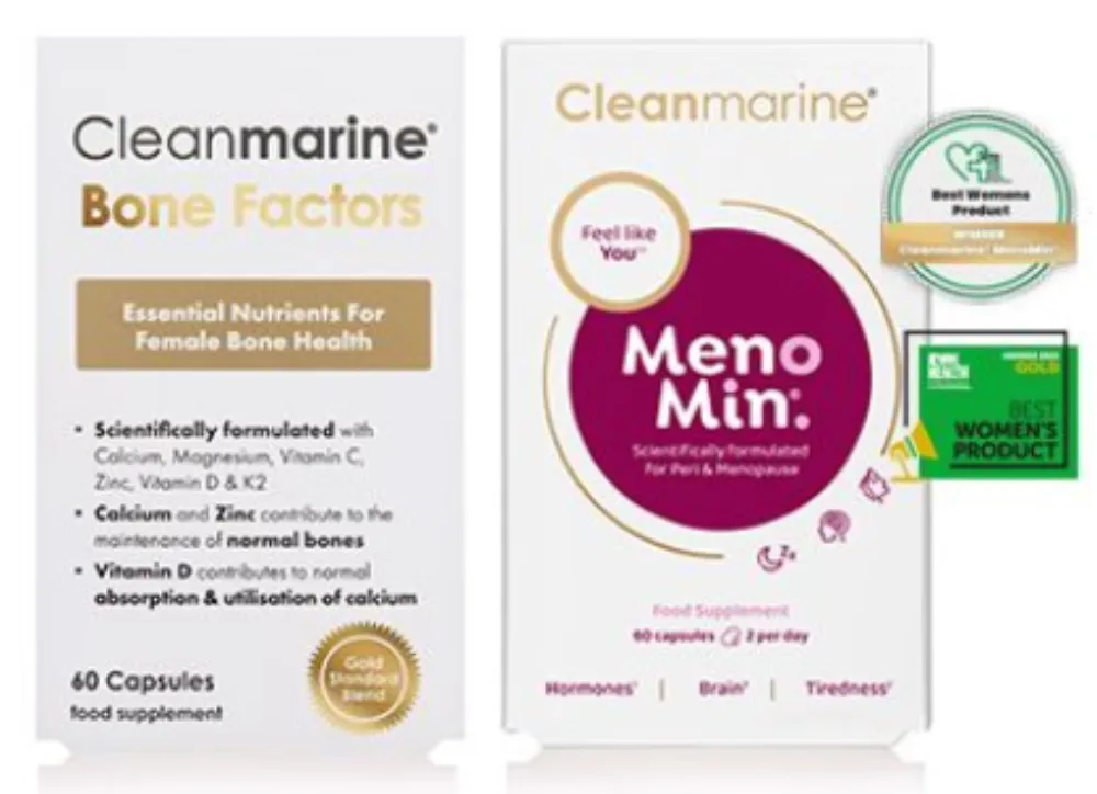 Cleanmarine MenoMin & Bone Factors Twin Pack