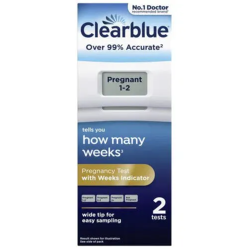 Clearblue Digital Tests With Weeks Indicator - 1/2 Pack - Image 2