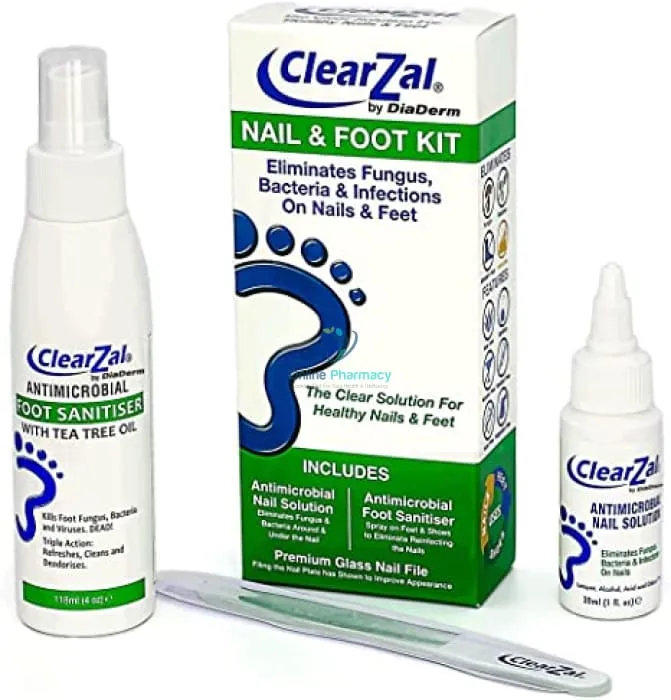 ClearZal Complete Foot & Nail System