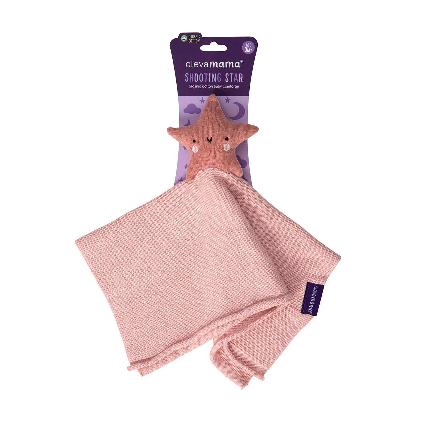 Clevamama Shooting Star Comforter Organic Cotton Knit - Image 2