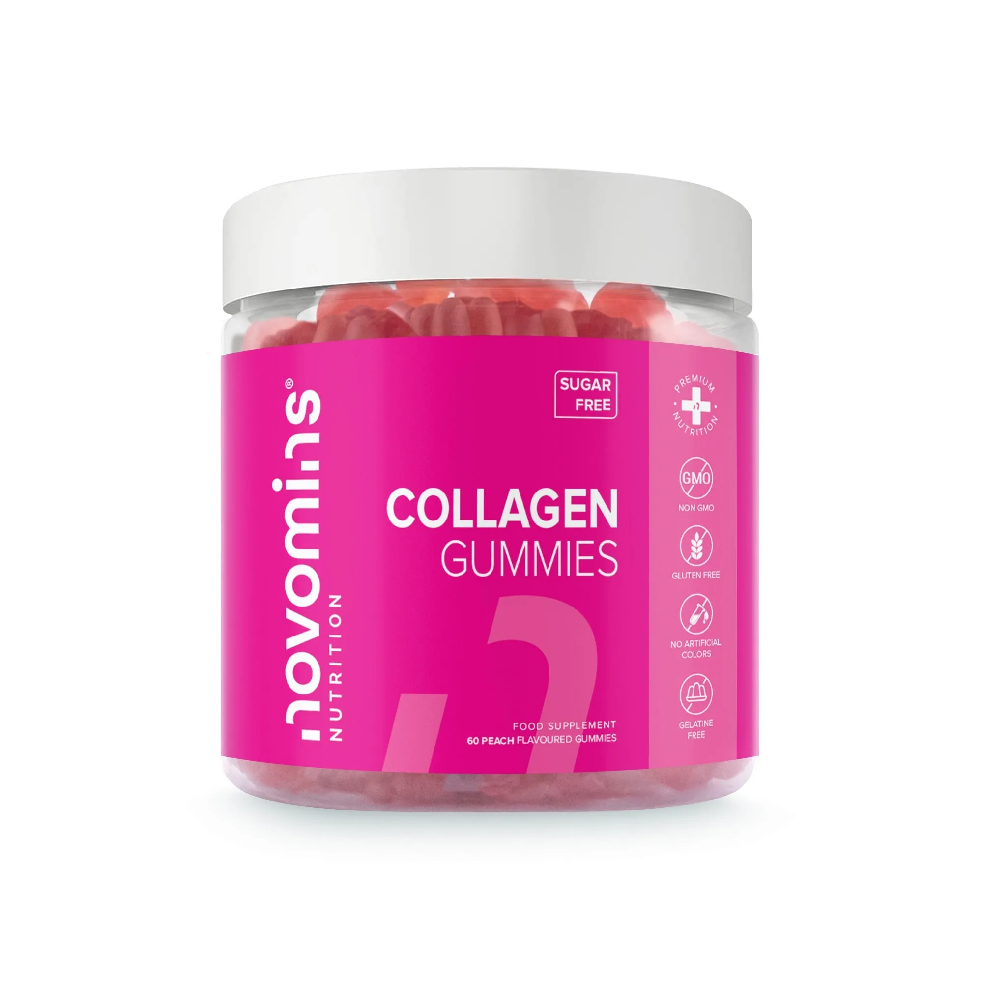 Novomins Collagen Sugar-Free Gummies - 60 Pack