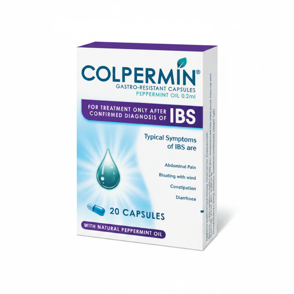 Colpermin Peppermint Oil Capsules - 20 / 100 Pack