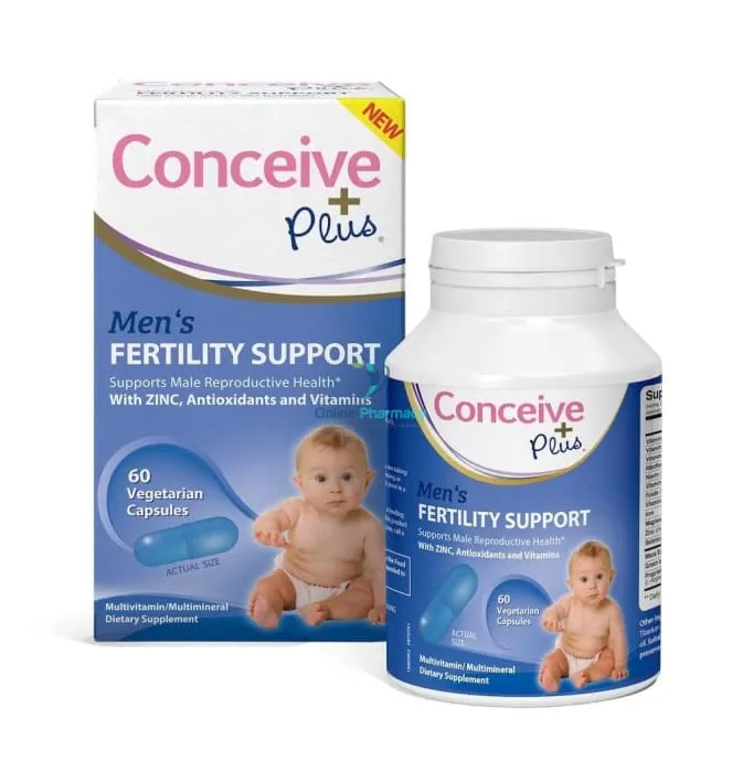 Conceive Plus Men's Fertility Support Capsules - 60 Pack